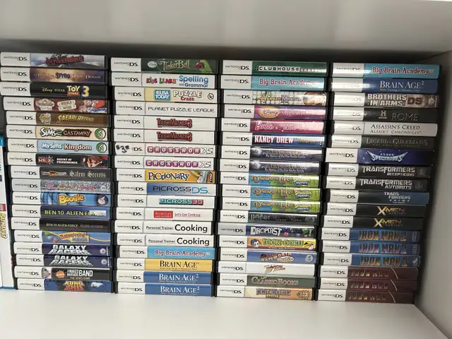 Huge DS/3DS videogame collection 350+ games in Nintendo DS in Winnipeg - Image 11