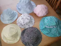 Chapeau en coton et polyester de couleurs variées