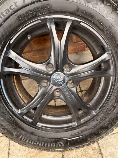 Continental Viking Contact/225/65R16 I need the space and have to move these out. I bought an SUV an...