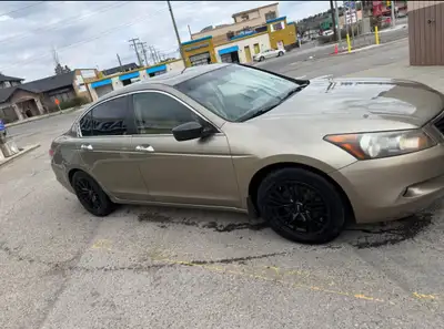 Selling my well maintained 2008 accord. Run smooth and strong engine. selling as is No safety kilome...