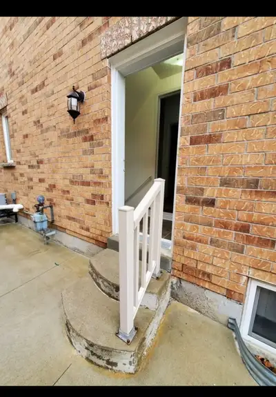 Clean and quiet basement apartment with two bedrooms, living room, and kitchen in Central Erin Mills...