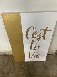 Cest La Vie Canvas