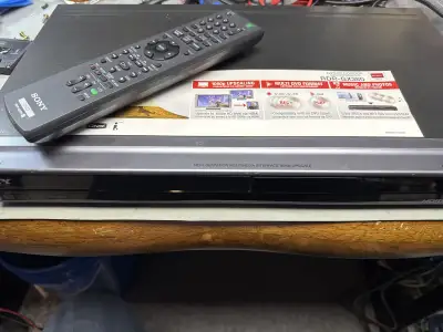 Sony DVD player with remote, View more