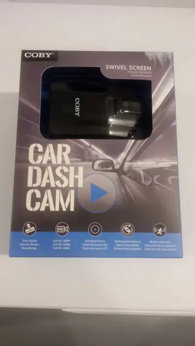 Dashboard Camera Brand New 1080p. Night Vision, Continues Recording and many more options