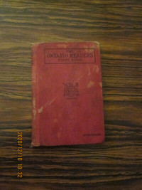 1923 Ontario Readers First Book
