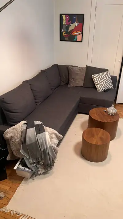 IKEA FRIHETEN Corner Sofa-Bed, View more