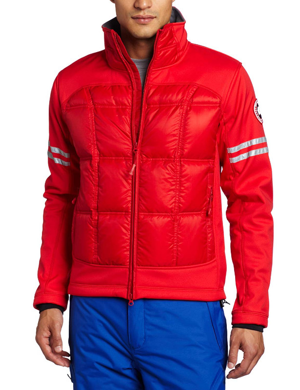 Canada Goose Hybridge Red Winter Jacket in Men's in City of Toronto