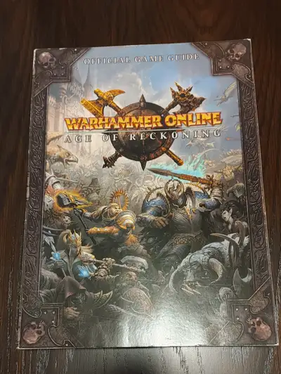 Warhammer Online Official Strategy Guide Pickup only – located Prestancia subdivision of Chatham. It...
