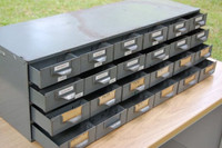 Metal parts / storage drawers