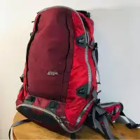 MEC 60L unisex waterproof hiking backpack