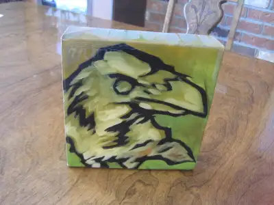 Landon Peters "O Canada  14" resin on canvas, View more