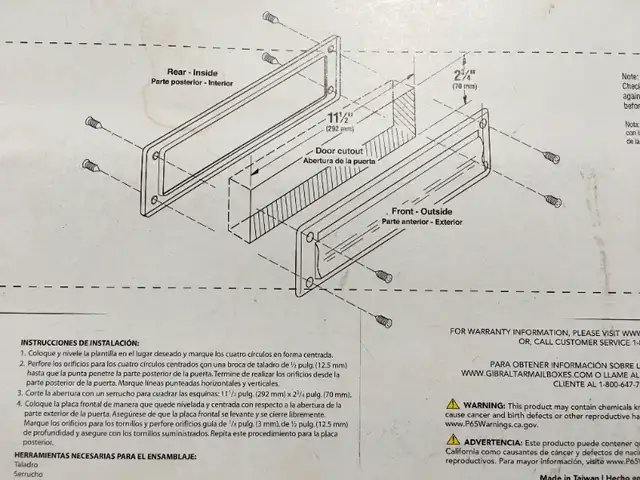 Door Mail Slot in Windows, Doors & Trim in City of Montréal - Image 4