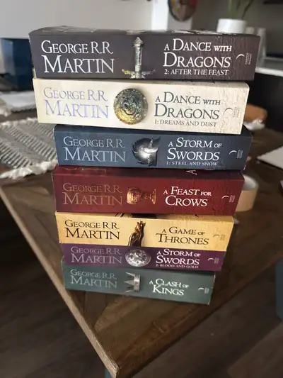 A song of ice and fire (game of thrones) full collection, View more
