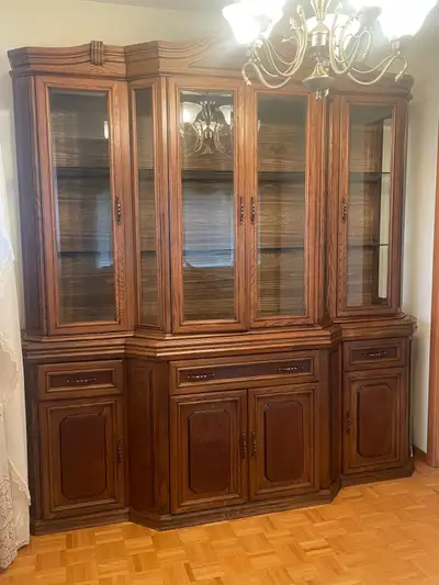 Solid Wood China Cabinet, View more