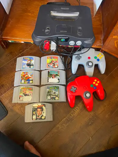 Nintendo 64 and games, View more