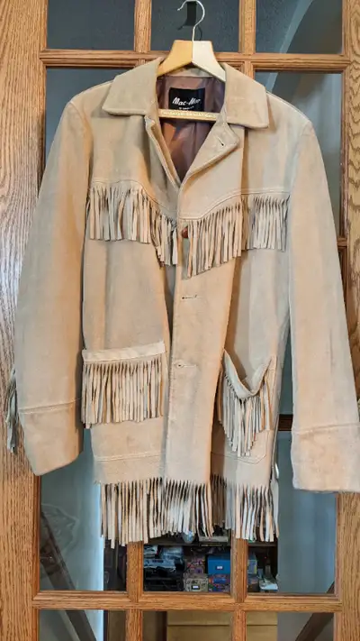 Men's Suede, Fringed, Jacket/Coat, View more