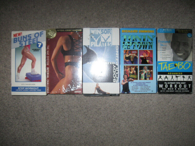 20 Fitness vhs tapes Any 2 for $5-Check out the selection in Other in City of Halifax - Image 4