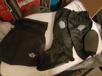 Harley Davidson Rain Gear Foot & Leg Boots Protectors w/, View more