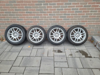 Winter Tires on Alloy Rims (4x100 / 4x108)