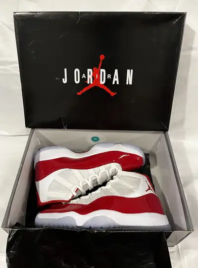 Jordan 11 - cherry  (mens 9.5), View more