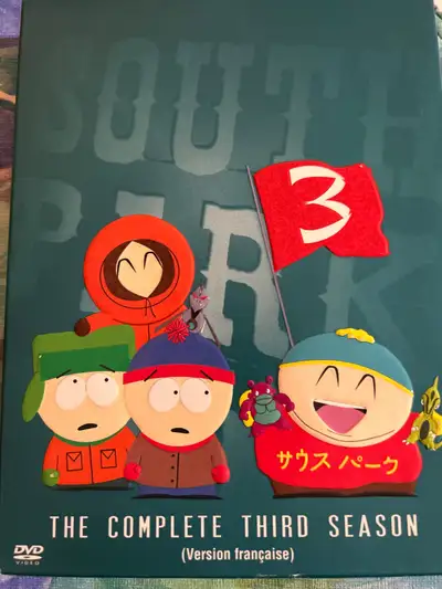 South Park season 3 DVD bilingue 15$, View more