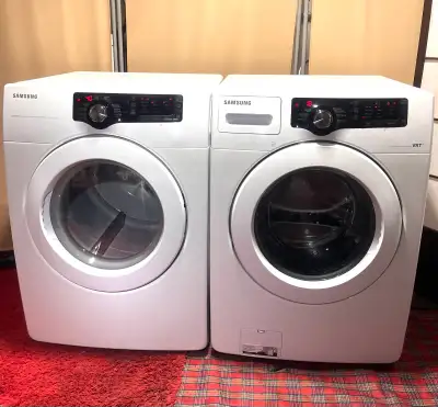 Free delivery  Samsung Front -Load Washer VRT and Dryer , View more