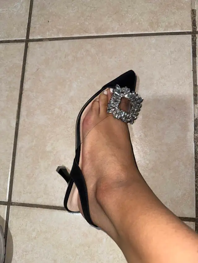 New!!! Rhinestone Embellished Slingback Heels62863730248066123