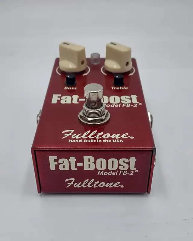 Fulltone Fat-Boost FB-2 Guitar Pedal *Missing 1 Screw in Amps & Pedals in Windsor Region - Image 3