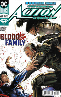BLOOD & FAMILY ACTION COMICS#998 SUPERMAN DC COMICS BOOSTER SHOT