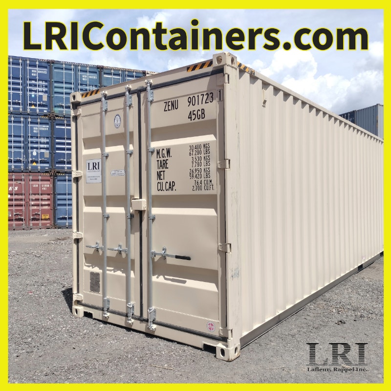 40' New High Cube Container / Conteneur NEUF 40 High Cube Conteneurs