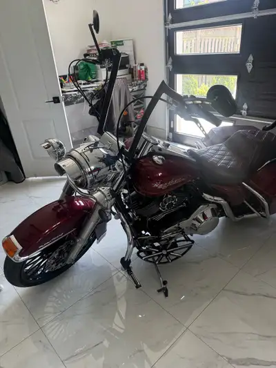 Perfect condition 2002 Harley Davidson Rd. King done from top to bottom black contrast cut everythin...