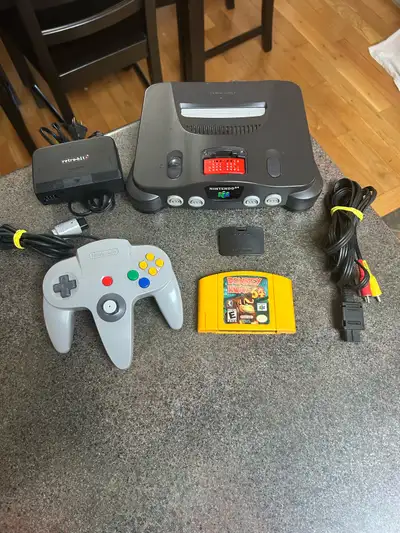 Nintendo 64 Bundle (Expansion Pak & DK64 Included!), View more