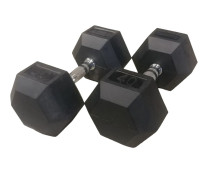 Rubber Hex Dumbbells IN STOCK!! ON SALE!!