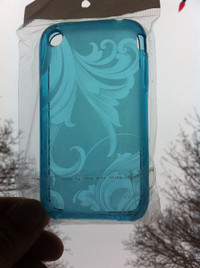 iPhone 3s light blue with design (New)