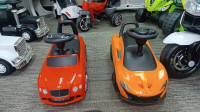 Exclusive in-store promotions! Deluxe push cars for toddlers
