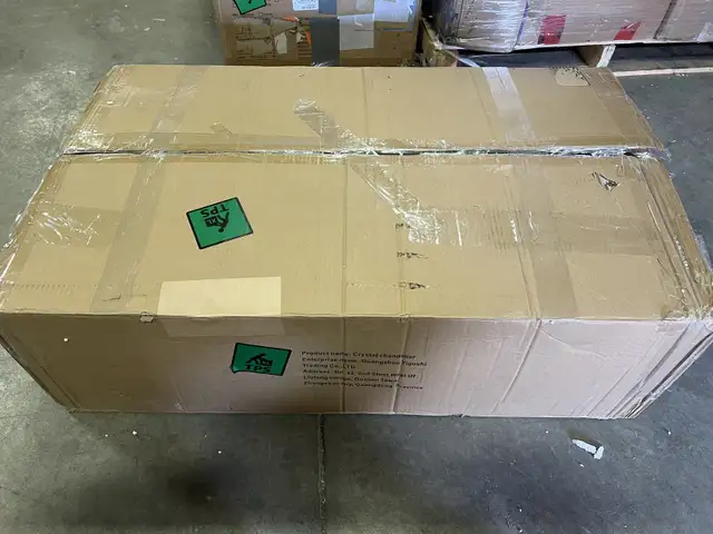 LED E12 LED 3 Brightness Cognac Color Crystal Candle Chandelier  in Indoor Lighting & Fans in Hamilton - Image 11