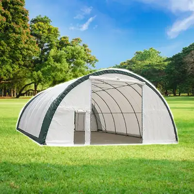 High Quality Dome Storage Shelter 30'x40'x15' (450g PVC), View more