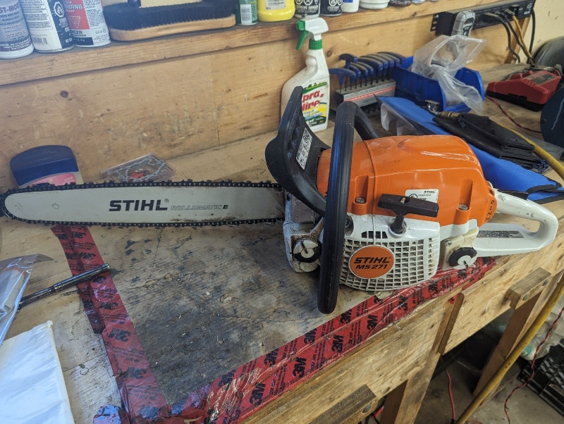 Stihl Ms 271 chainsaw Outdoor Tools & Storage Calgary Kijiji
