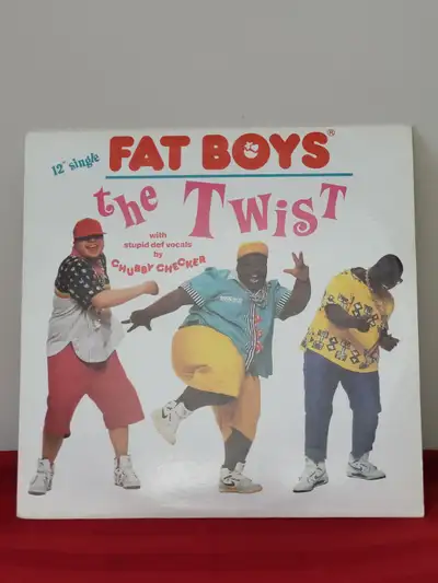 VINTAGE 1988, THE FAT BOYS, THE TWIST 12" E.P.!!! www.viscountofvintage.com The Fat Boys were an Ame...