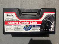 Winter tire cables / chains