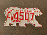 Northwest Territories License Plate