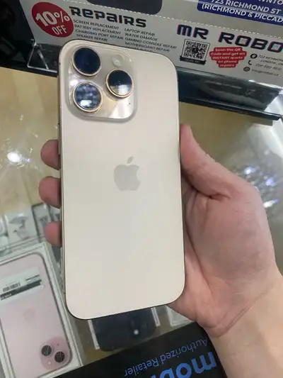 iPhone 16 Pro – 128GB – Desert Titanium – 92% Battery, View more