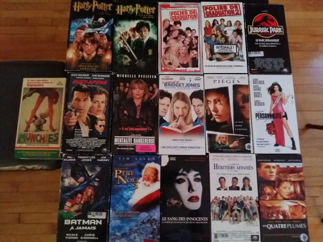 6 cassettes vidéos  VHS en bonne etat tous pour 6$ dans Autre  à Ville de Montréal - Image 2