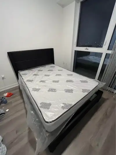 New bed and mattresses available for sale ., View more