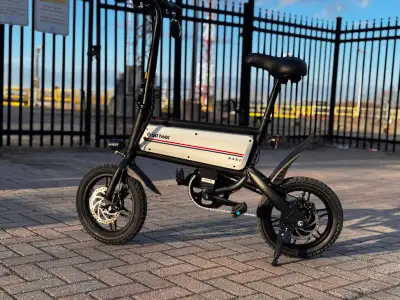 New Folding Electric Bike – 41km Range, 14" Tires, View more