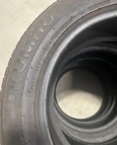 Kuhmo 205/55R16 all season tires Fit hyundai Elantra Corolla etc Dot 3 of 2023 1 of 2022