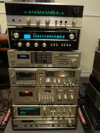 Vintage audio equipment for sale, View more