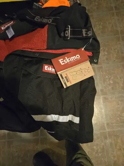 brand new eskimo roughneck sherpa ice fishing suit, View more