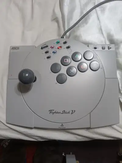 ascii fighter stick V ps1 and ps2 arcade fightstick