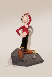 ATTAKUS 2000 OLIVE OYL Numbered figurine statue sculpted BOMBYX